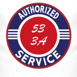 Authorized Service 1953 CJ 3A T Shirt