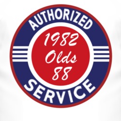 Authorized Service 1982 Oldsmobile Olds 88 T Shirt