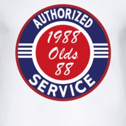 Authorized Service 1988 Oldsmobile Olds 88 T Shirt