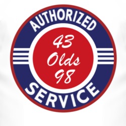 Authorized Service 1943 Oldsmobile Olds 98 T Shirt