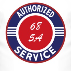 Authorized Service 1968 DJ 5A T Shirt