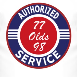 Authorized Service 1977 Oldsmobile Olds 98 T Shirt