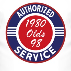 Authorized Service 1980 Oldsmobile Olds 98 T Shirt