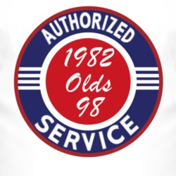 Authorized Service 1982 Oldsmobile Olds 98 T Shirt