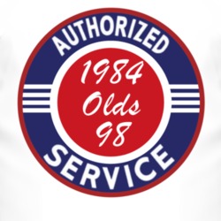 Authorized Service 1984 Oldsmobile Olds 98 T Shirt
