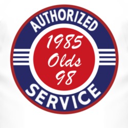 Authorized Service 1985 Oldsmobile Olds 98 T Shirt