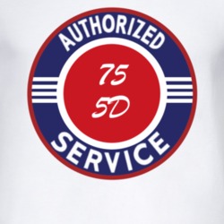 Authorized Service 1975 DJ 5D T Shirt
