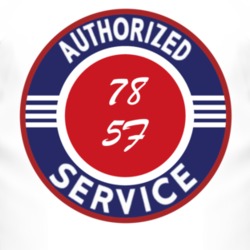Authorized Service 1978 DJ 5F T Shirt