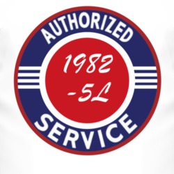 Authorized Service 1982 D -5L T Shirt