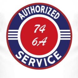 Authorized Service 1974 FJ 6A T Shirt