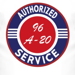 Authorized Service 1996 Chevy A-20 T Shirt