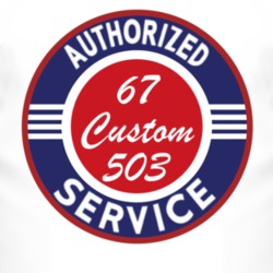 Authorized Service 1967 Custom 503 T Shirt