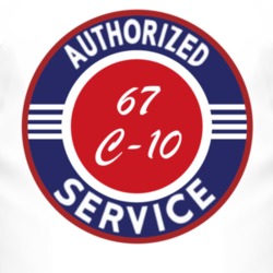 Authorized Service 1967 Chevy C-10 T Shirt