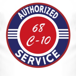Authorized Service 1968 Chevy C-10 T Shirt