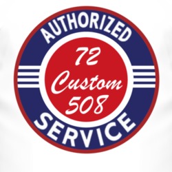 Authorized Service 1972 Custom 508 T Shirt