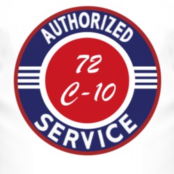Authorized Service 1972 Chevy C-10 T Shirt