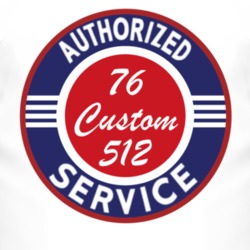 Authorized Service 1976 Custom 512 T Shirt