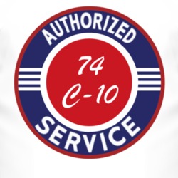 Authorized Service 1974 Chevy C-10 T Shirt