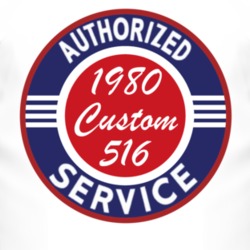 Authorized Service 1980 Custom 516 T Shirt