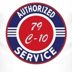 Authorized Service 1979 Chevy C-10 T Shirt