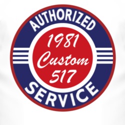Authorized Service 1981 Custom 517 T Shirt