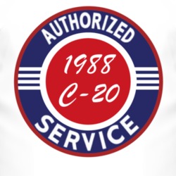 Authorized Service 1988 Chevy C-20 T Shirt