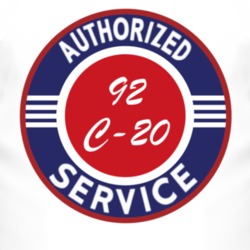 Authorized Service 1992 Chevy C-20 T Shirt