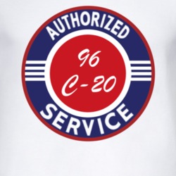 Authorized Service 1996 Chevy C-20 T Shirt
