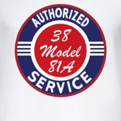 Authorized Service 1938 Model 81A T Shirt