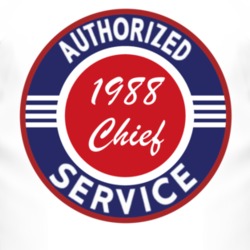 Authorized Service 1988 Commanche Chief T Shirt