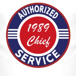 Authorized Service 1989 Commanche Chief T Shirt
