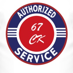 Authorized Service 1967 Chevy CK T Shirt
