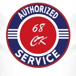 Authorized Service 1968 Chevy CK T Shirt