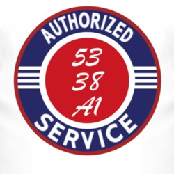 Authorized Service 1953 M 38 A1 T Shirt