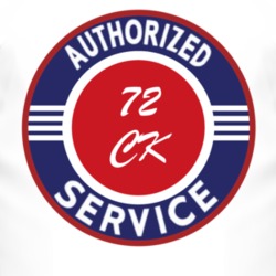 Authorized Service 1972 Chevy CK T Shirt