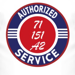 Authorized Service 1971 M 151 A2 T Shirt