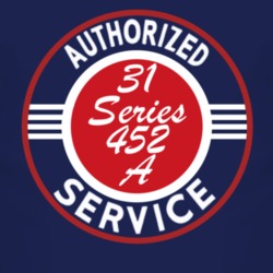 Authorized Service 1931 Cadillac Series 452 A Dark T Shirt