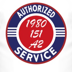 Authorized Service 1980 M 151 A2 T Shirt