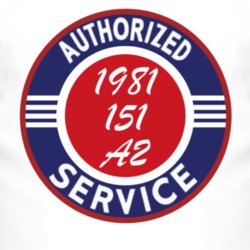 Authorized Service 1981 M 151 A2 T Shirt