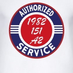 Authorized Service 1982 M 151 A2 T Shirt