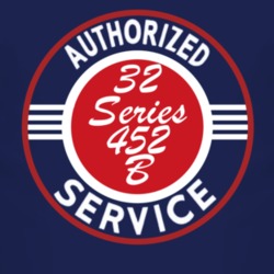 Authorized Service 1932 Cadillac Series 452 B Dark T Shirt