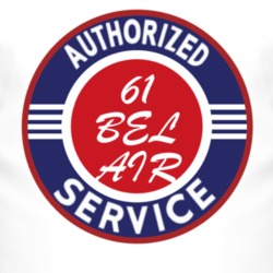 Authorized Service 1961 CHEVY BEL AIR T Shirt