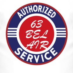 Authorized Service 1963 CHEVY BEL AIR T Shirt