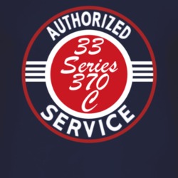 Authorized Service 1933 Cadillac Series 370 C Dark T Shirt