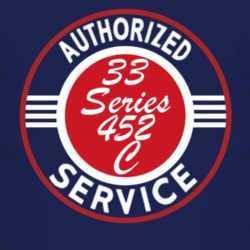 Authorized Service 1933 Cadillac Series 452 C Dark T Shirt