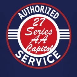 Authorized Service 1927 Chevy Series AA Capitol Dark T Shirt