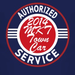 Authorized Service 2014 Lincoln MKT Town Car Dark T Shirt
