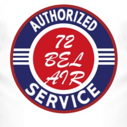 Authorized Service 1972 CHEVY BEL AIR T Shirt