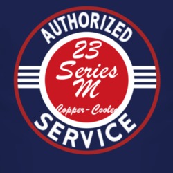 Authorized Service 1923 Chevy Series M Copper-Cooled Dark T Shirt