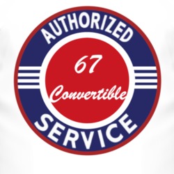 Authorized Service 1967 Commando Convertible T Shirt